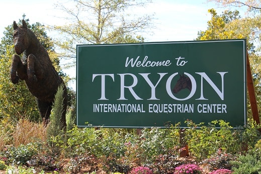 tryon international equestrian center sign